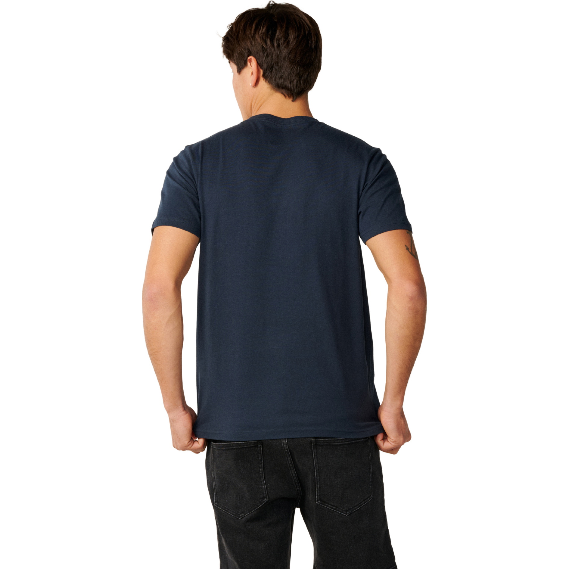 2026 Rip Curl Mens Streamline Like Mumma T-Shirt 13SMTE - Dark Navy